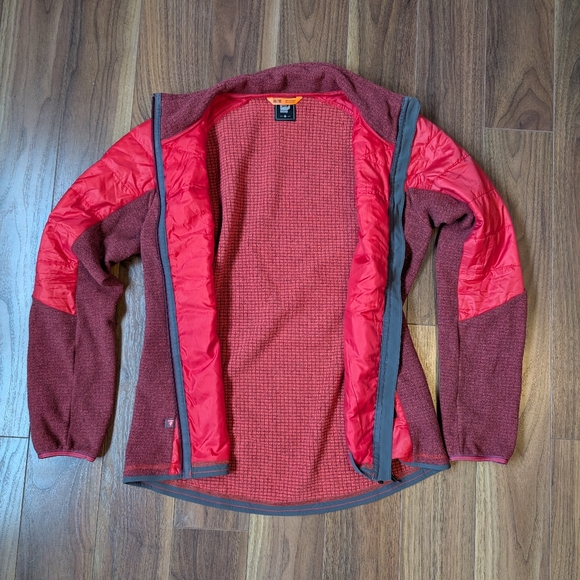 Orage Pink, Red and Blue Shell Jacket With Midlayer. - Picture 6 of 8